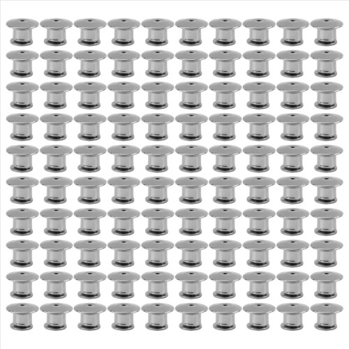 100PCS Locking Pin Back Locking Pin Retainer Buckle,for Brooch Enamel