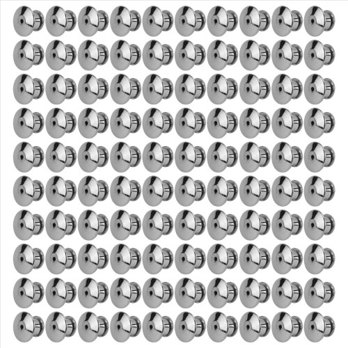 100PCS Locking Pin Back Locking Pin Retainer Buckle,for Brooch Enamel 2