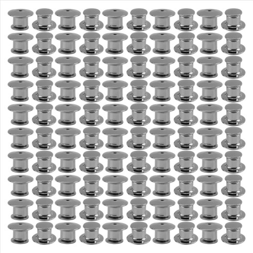 100PCS Locking Pin Back Locking Pin Retainer Buckle,for Brooch Enamel 1