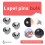 100PCS Locking Pin Back Locking Pin Retainer Buckle,for Brooch Enamel 5