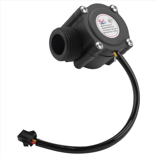 1-60L/Min DC 5-24V Hall-effekt vandflowsensor tællermåler FS300A