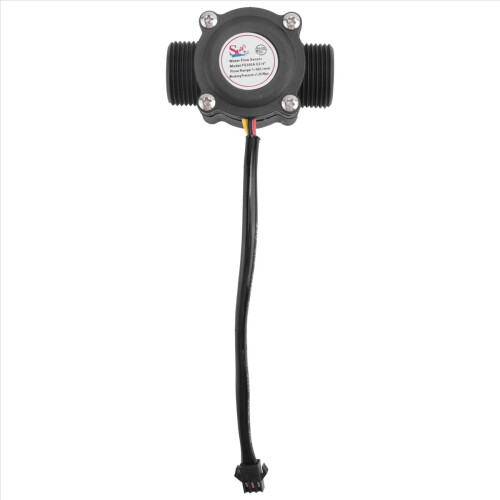 1-60L/Min DC 5-24V Hall-effekt vandflowsensor tællermåler FS300A 2