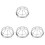 4Pcs Detector Guard Cover Protecting Mount Cage Alarm 4