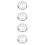 4Pcs Detector Guard Cover Protecting Mount Cage Alarm 10