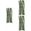 18 Pcs Landscaping Shrub Strip Models Simulation Sand Table Ornaments 8