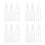 40 Pcs Transparent Ampule Bottle Dropper Cap For Liquid Dispensing 9