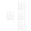 40 Pcs Transparent Ampule Bottle Dropper Cap For Liquid Dispensing 10