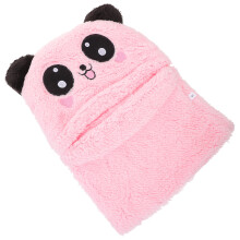 3Pcs Kids Hooded Scarf Winter Warm Neck Warmer With Animal Ears