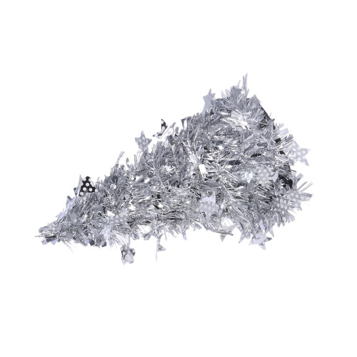 2Pcs Simulative Christmas Tree Shape DIY Mini Model Party Decor Silver 1