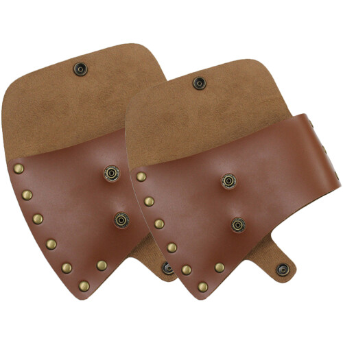 8Pièces Housses En Cuir Protection Outdoor Marron