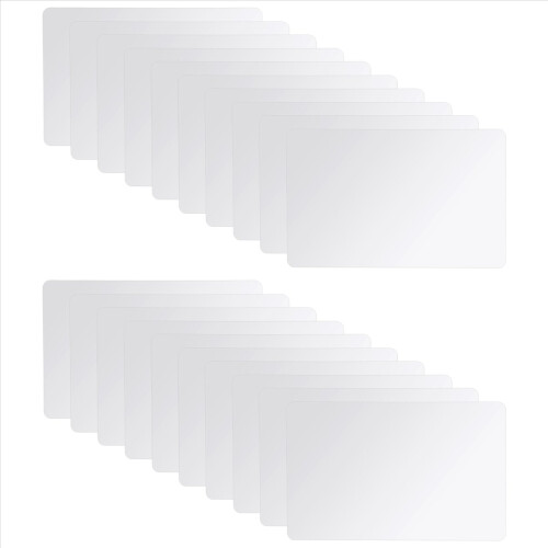 20 τεμάχια κάρτες NFC λευκές κενές για ετικέτες PVC NTAG215 504 Bytes Chip αυτοκόλλητο 1
