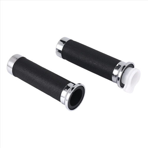 25mm Handle Grip Handlebar Grip Rubber Gel Sleeve for Steed400 1