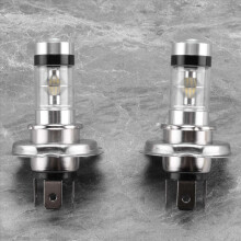 2 lampadine a LED H4 Hb2 9003 da 100 W, 20 LED, fendinebbia per auto, luce bianca 6000 K