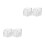 4 Pcs Transparent Watch Box Clear Acrylic Storage Organizer Stand 10