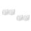 4 Pcs Transparent Watch Box Clear Acrylic Storage Organizer Stand 6