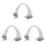 150 Pcs Diy Elastic Ropes For Mask Making And Crafts 4