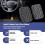 Pedal de freio e embreagem 2 peças para Swift Vitara Samurai Esteem SX4 5