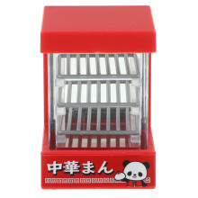 5Pcs Durable Red Mini Display Cabinet for Doll House Decoration