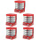 5Stk Mini Lebensmittel Display Kabinett Kunststoff Rot 8