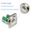 2PCS RJ45 Panel Mount Screw Terminal Adapter 4