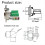 2PCS RJ45 Panel Mount Screw Terminal Adapter 5