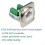 2PCS RJ45 Panel Mount Screw Terminal Adapter 2