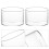 8 Pcs Transparent Multi-Function Pudding Cups For Yogurt Ice Cream 11