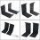 Snowboard Wall Rack Indoor Storage Display Medium Wall Rack Stand Ski Surf Longboard Bracket 5