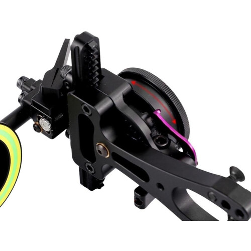 Compact Bow Sight For Compound Bows With Multi-Directional Adjustability 2