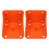 4Pièces Support Minéral Orange Pe Résistant Usage Bétail 3