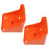 4Pièces Support Minéral Orange Pe Résistant Usage Bétail 2