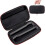 2Pièces Sacoche Microphone Poche Zippée Eva Noir 1