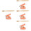 4 Sets Kids Teeth Care Educational Brushing Model 6