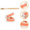 4 Sets Kids Teeth Care Educational Brushing Model 10