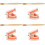 4 Sets Kids Teeth Care Educational Brushing Model 5