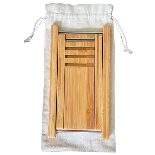 2Pcs Foldable Wooden Guitar Stool With Storage Bag 1