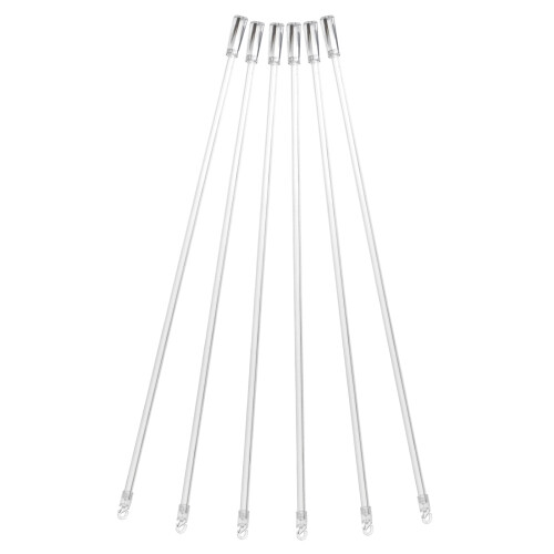 18Pcs Plastic Vertical Blinds Pulling Wand Reusable Accessory 2