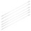 18Pcs Plastic Vertical Blinds Pulling Wand Reusable Accessory 6