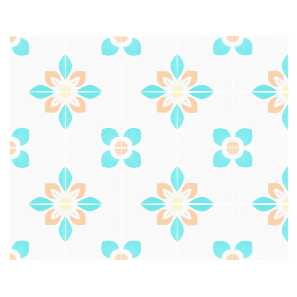 20Pcs Non-Slip Waterproof Wall Floor Sticker 20X20cm 685922975218