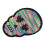10Pcs Colorful Skull Flip Clothes Sequins Applique DIY 4