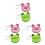 6 Pcs Mini Retractable Flexible Sewing Tape Measure With Keyring 10