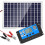 30W 12V solpanel batterioplader + 40A controller til autocamper, bil, båd 3