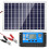 30W 12V solpanel batterioplader + 40A controller til autocamper, bil, båd 2