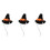 3Pcs Halloween Witch Hat Mini Hamster Cap Pet Costume Accessory 6