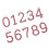 20 Pcs 0-9 Diy Rhinestone Birthday Crown With Replaceable Numbers 3
