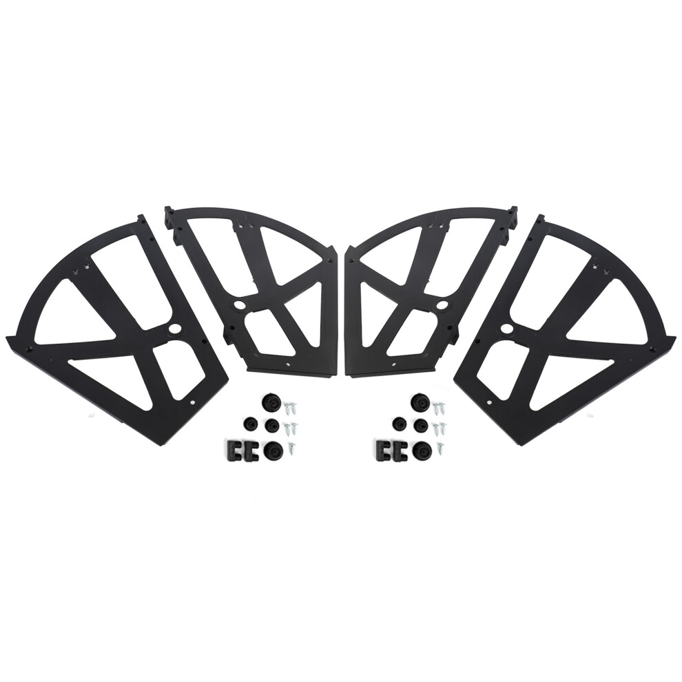 4Pcs Set Shoes Drawer Cabinet Hinge Frame Accessory 685922974549