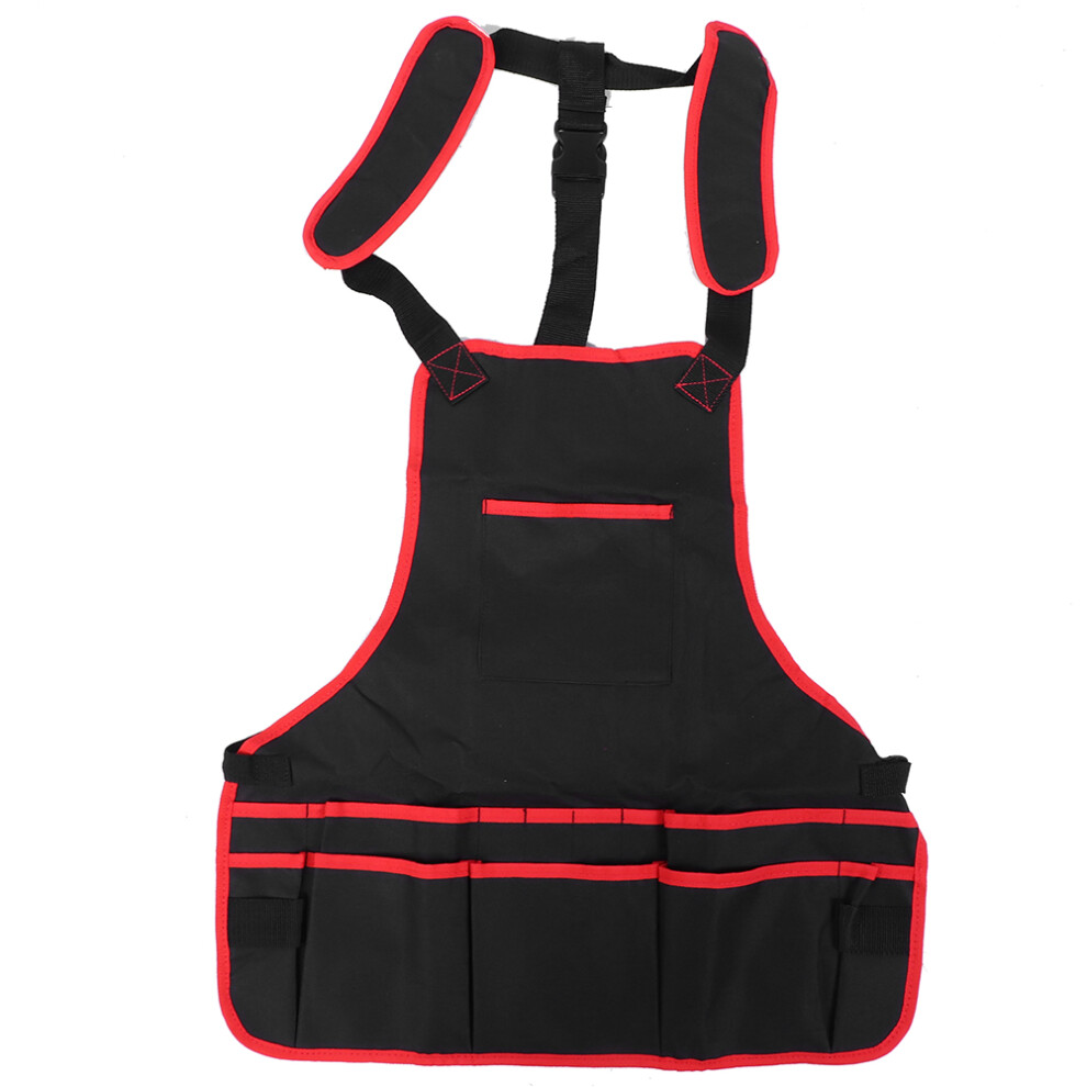 Multifunction Adjustable Polyester Garden Work Apron With Pockets 685922971982