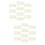 20 Pcs Cage Catcher Tool Cream White 7