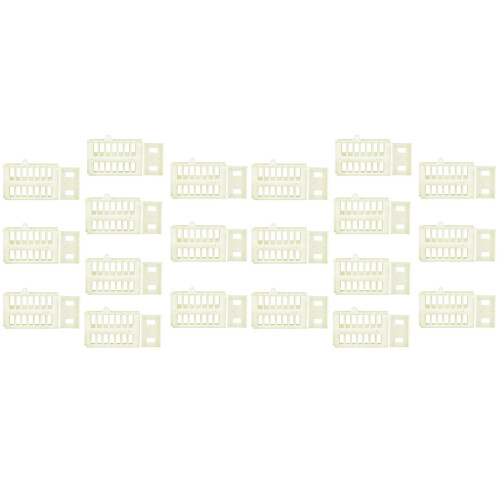 20 Pcs Cage Catcher Tool Cream White 1