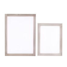 14 Pcs Wooden Paper Making Mould Screen Printing Frame For Diy Craft